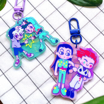 HxH acrylic charms